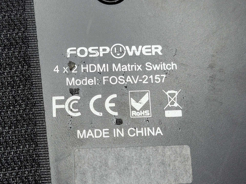 FOSPOWER 4x2 HDMI Matrix Switch FOSAV-2157 _