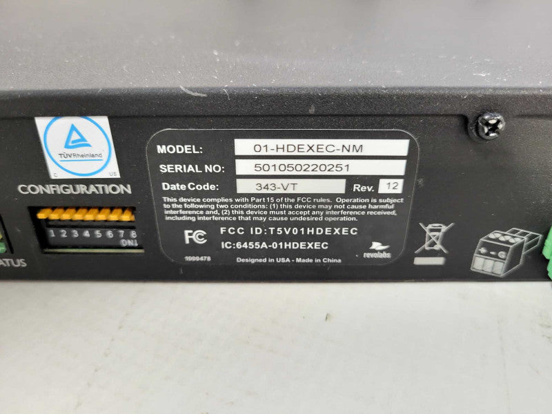 Revolabs Executive HD 01-HDEXEC-NM 8 Ch. Wireless Microphone System $