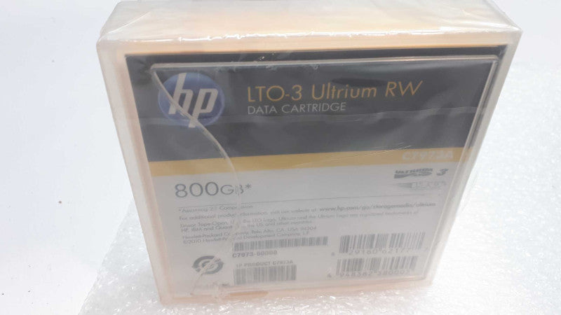 4x HP Ultrium RW / Data Cartridge / C7973 / LTO3 800GB &