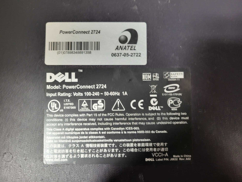 Dell PowerConnect 2724 24-Port Gigabit Ethernet Switch Q$