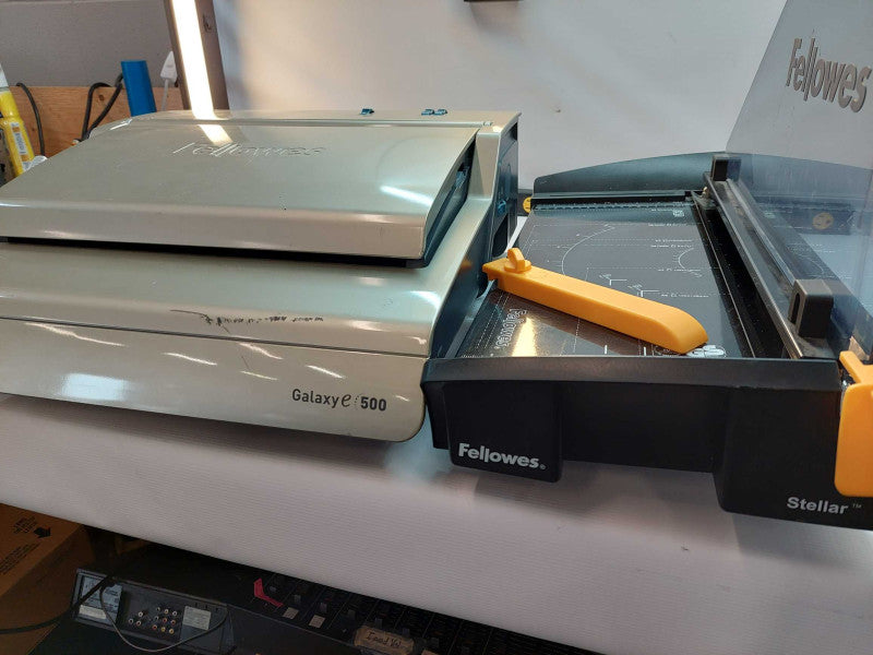 Fellowes Stellar Cutting Blade Comb Binding Machine  GalaxyE 500  CRC 52183