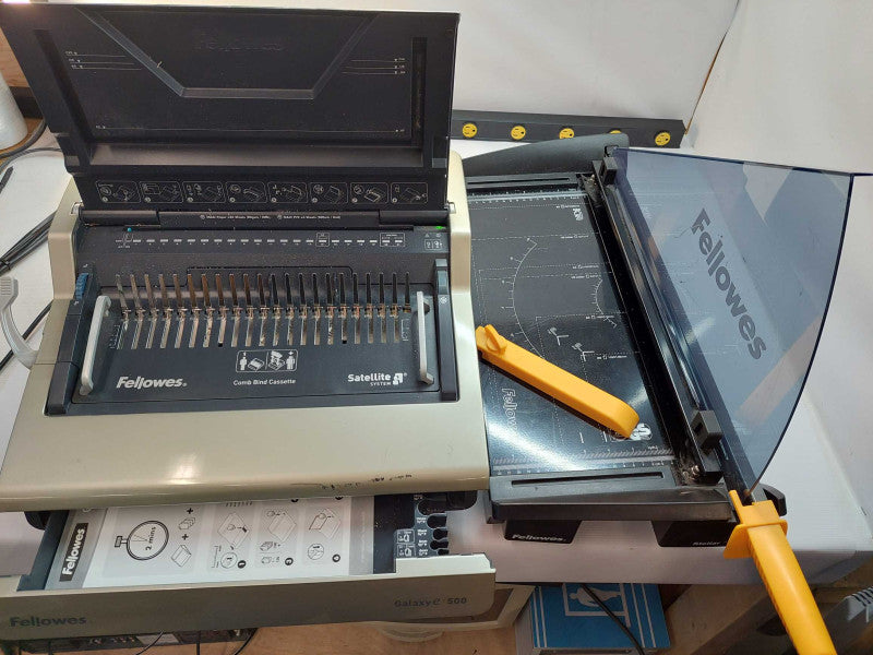 Fellowes Stellar Cutting Blade Comb Binding Machine  GalaxyE 500  CRC 52183