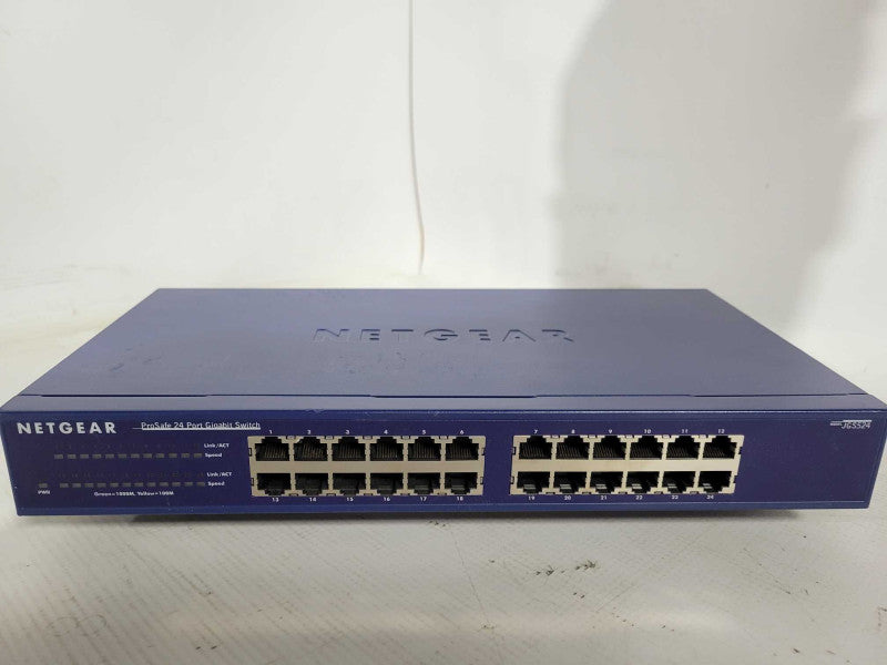 Netgear JGS524 v1 24-Port Gigabit Ethernet Switch !