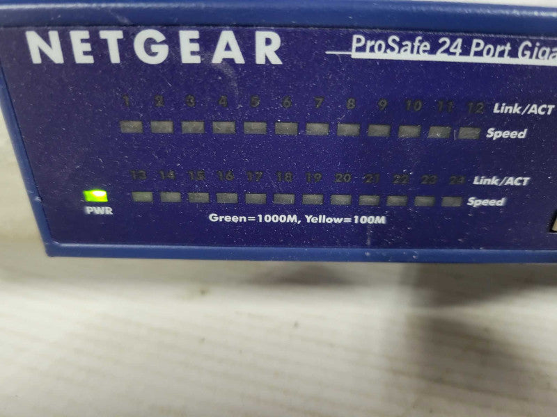Netgear JGS524 v1 24-Port Gigabit Ethernet Switch !
