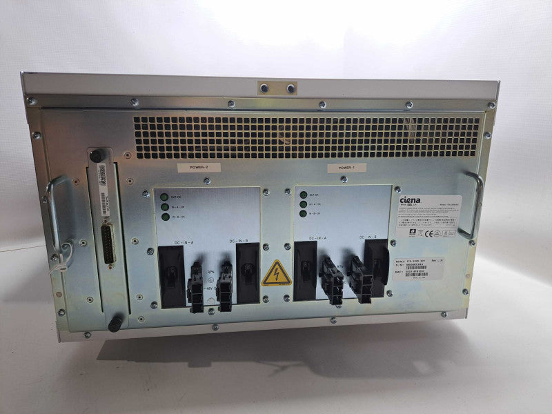 Ciena CN 5305 DC Chassis w/ 3x Modules- (2x Control, 1x 24 Port Gigabit SFP) )
