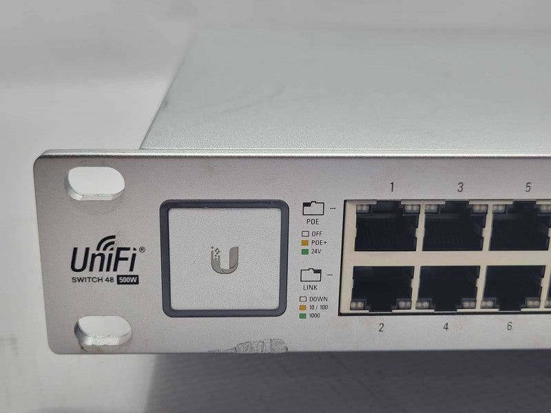 UniFi 48-Port Rack-Mountable Switch US-48-500W - Not Booting READ _
