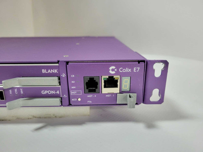 Calix E7 100-01449-REV-11 Enterprise Router READ $