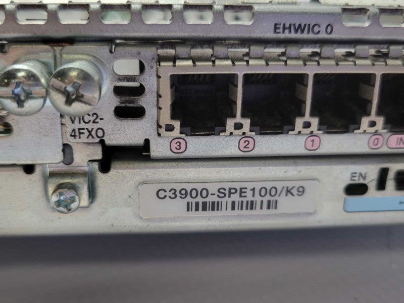Cisco C3900-SPE100/K9 Services Performance Engine with Cards, READ _