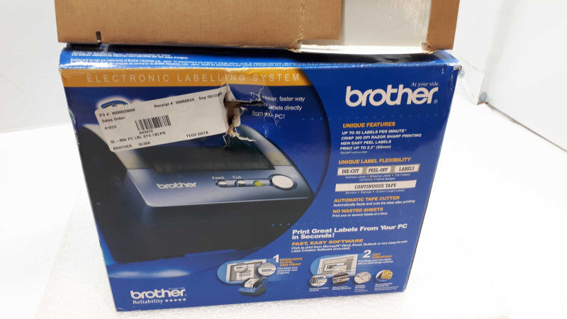 Brother QL-550 P-Touch Thermal Label Printer &