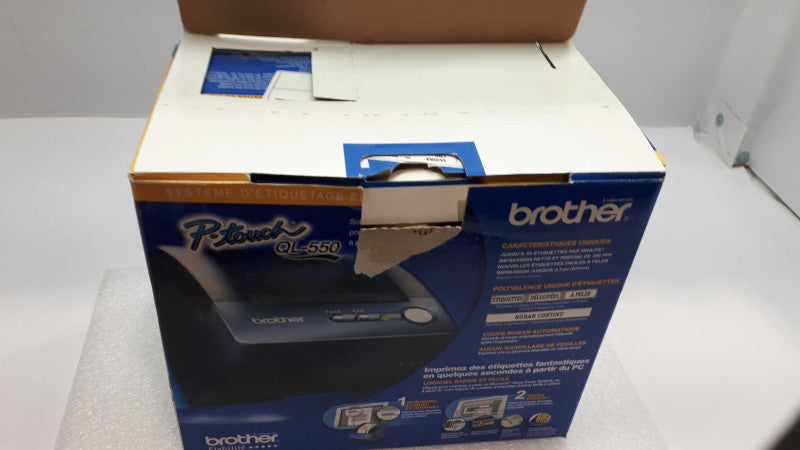 Brother QL-550 P-Touch Thermal Label Printer &
