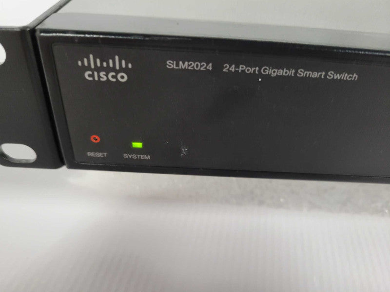 Cisco Small Business SLM2024 24-Port Gigabit Smart Ethernet Network Switch !
