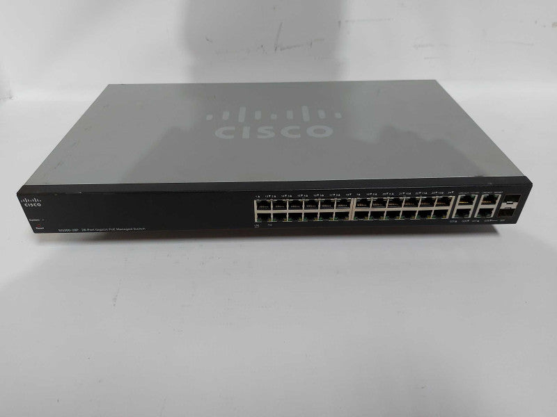 Cisco SG300-28P 28x port Gigabit PoE Managed Network Switch #