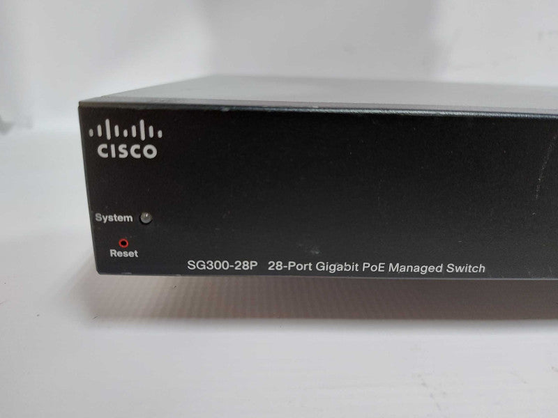 Cisco SG300-28P 28x port Gigabit PoE Managed Network Switch #