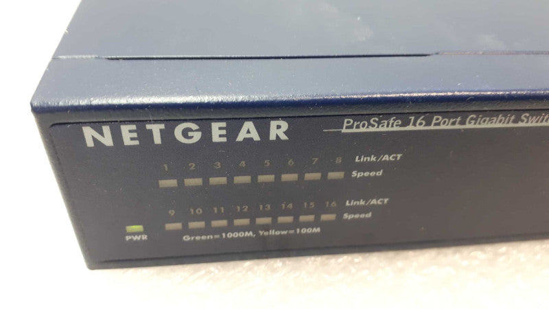 Netgear ProSafe 16-Port Gigabit Ethernet Switch JGS516 &