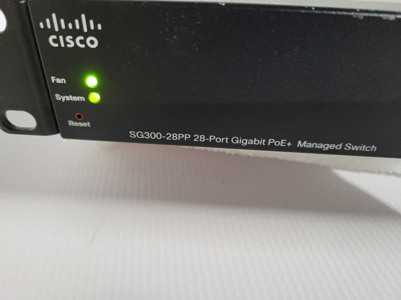 Cisco SG300-28PP 28-Port Gigabit PoE+ Managed Switch !