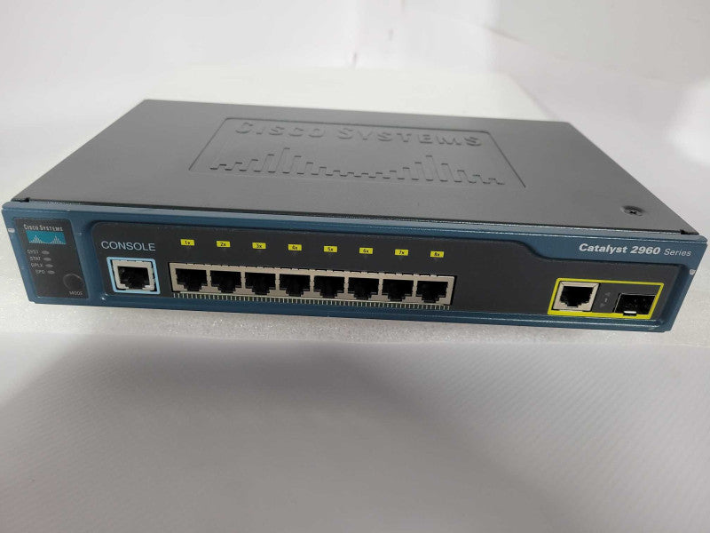 Cisco Catalyst WS-C2960-8TC-L 8 Port Fast Ethernet Network Switch !