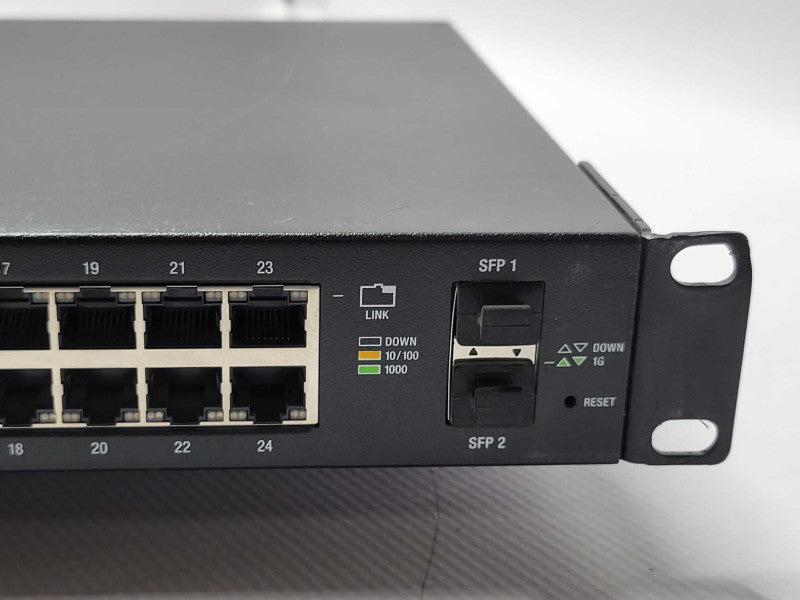 Ubiquiti Networks ES-24-LITE 24 Port Rack Mountable Ethernet Switch, READ _