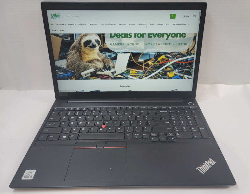 Lenovo E15 i5-10210U @ 1.60GHz, 16GB DDR4, 256GB m.2 Î²