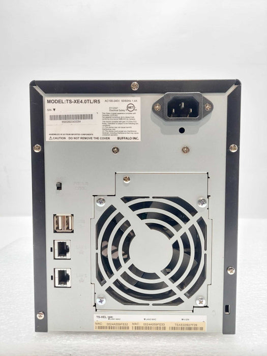BUFFALO NAS Tera Station TS-X4.0TL/R5 NO HDD AS IS  :