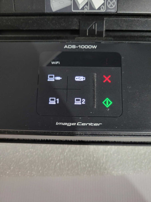 Brother ADS1000W Compact Color Desktop Scanner Duplex & Wireless Net ADS-1000 !