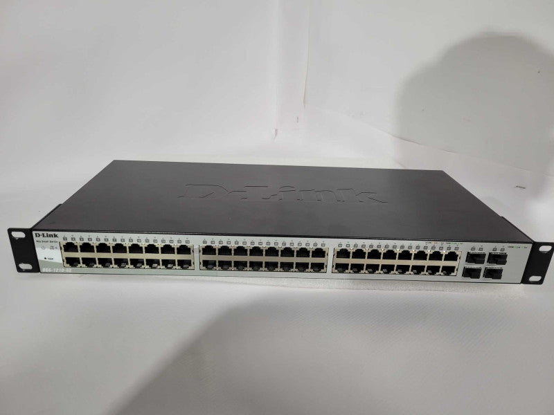 D-Link DGS-1210-52 Ethernet 48-Port Gigabit Smart Rackmount Network Switch !