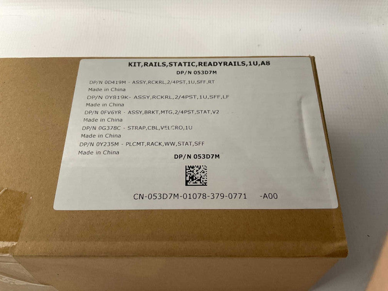 new Servers Rack Rails 053D7M fits 20 series 1U DELL servers  -