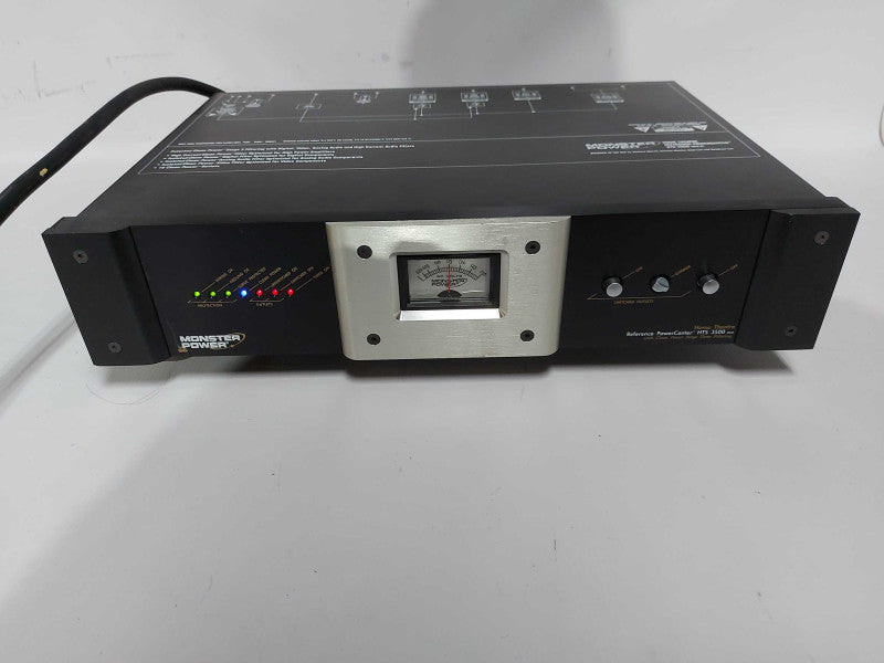 Monster Power Reference PowerCenter HTS 3500 Surge Protector - READ #