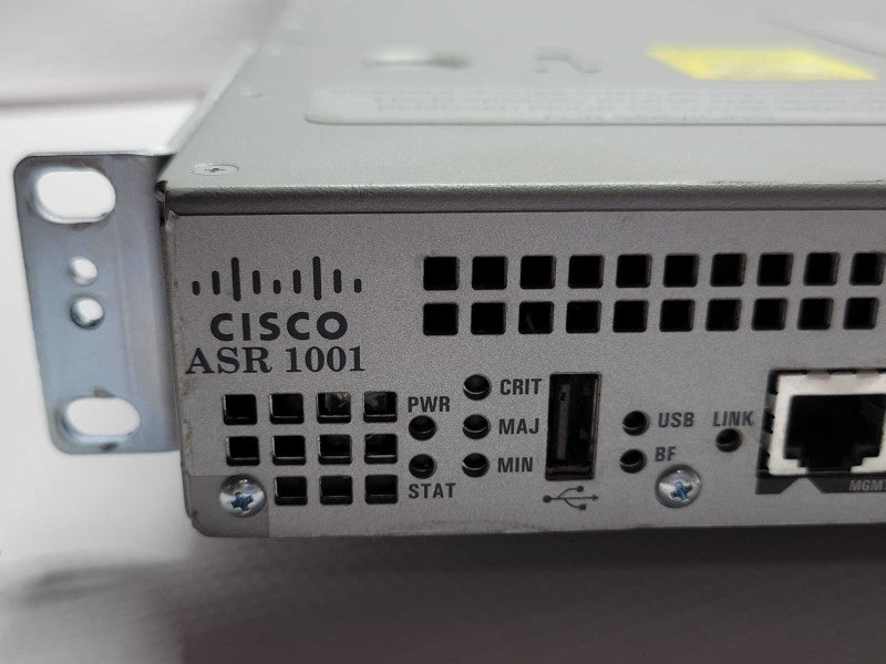 Cisco ASR1001 ASR 1000 Series Aggregation Services Router 2x PSUs _