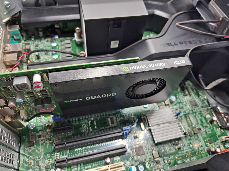 Dell Precision 5810 1x Xeon E5-1630 v3 @ 3.70GHz 16GB DDR4 K2200 GPU  )