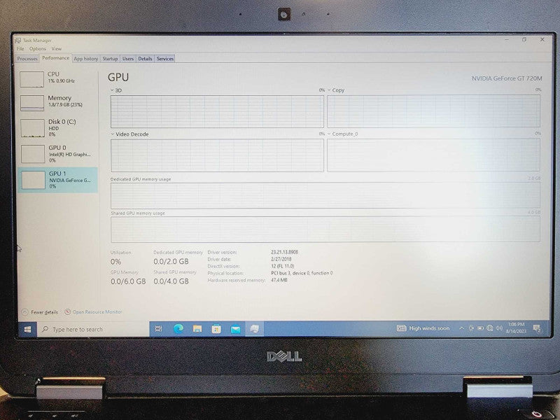 Dell Latitude E5440 Core i7-4600 @ 2.1GHz 8GB DDR3 500GB HDD GT720M 2GB