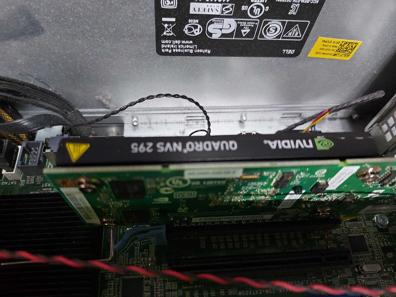 Dell Precision T7600 Xeon E5-2609 @ 2.40ghz / 16gb ram / Quadro NVS 295 #