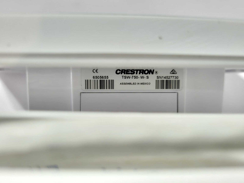 Crestron TSW-750-W-S Wall Mount Touchscreen - White $