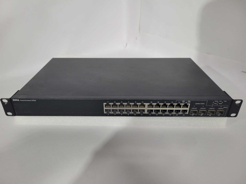 DELL POWERCONNECT 5424 24-PORT GIGABIT ETHERNET NETWORK SWITCH !