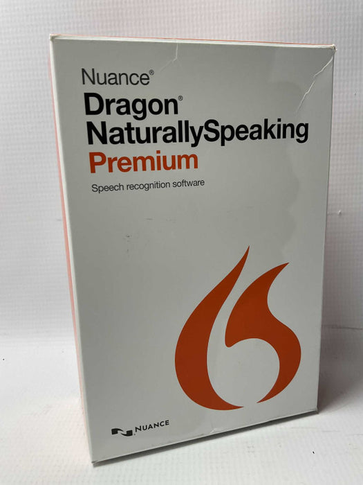 Nuance Dragon Naturally Speaking Premium 13 Speech recognition Software -