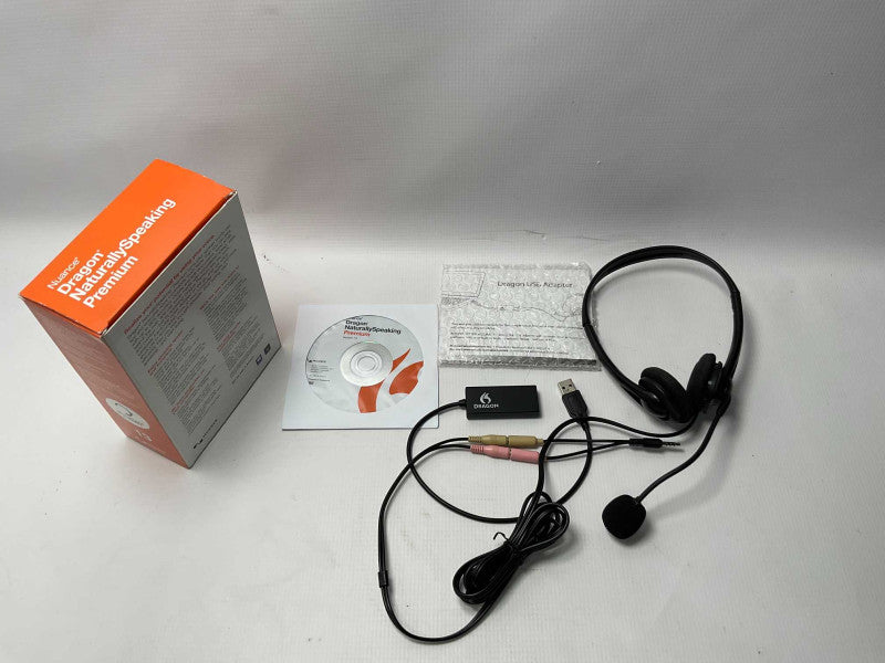 Nuance Dragon Naturally Speaking Premium 13 Speech recognition Software -
