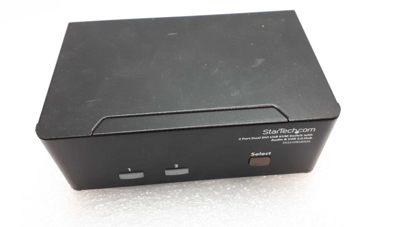 StarTech.com 2 Port  Dual Monitor KVM Switch USB with Audio SV231DD2DUA &