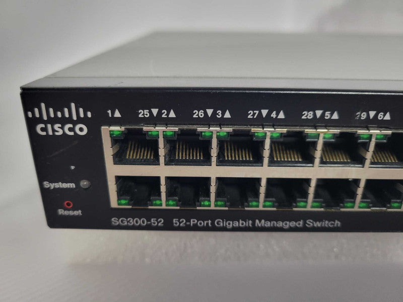 Cisco SG300-52 52-Port Gigabit Managed Switch SRW2048-K9 Q!