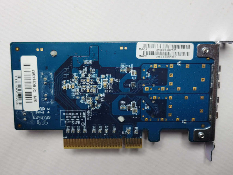QNAP 10 GbE 2 x SFP Network Expansion Card LAN-10G2SF-MLX-U, LP _