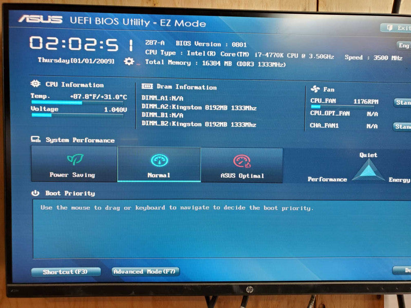 Custom PC - Intel i7-4770k @ 3.50 GHZ 16GB DDR3 GTX 650ti 750W PSU