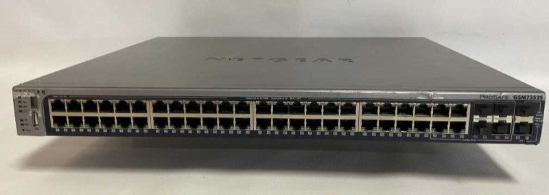 Netgear ProSafe GSM7352S V2 Gigabit 48 port network switch Q#