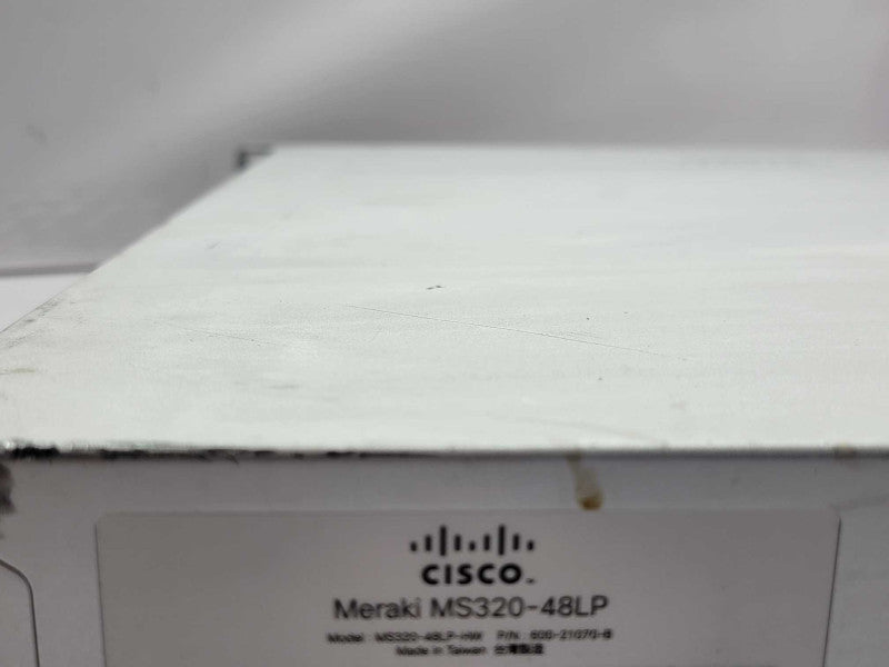 Cisco Meraki MS320-48LP 48x 1GB PoE RJ-45 4x 10GB SFP+ READ _