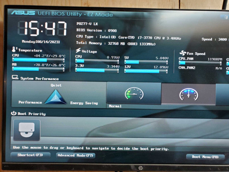 Custom PC - Intel i7-3770 @ 3.40 GHZ 32GB DDR3 GTX 650ti 750W PSU
