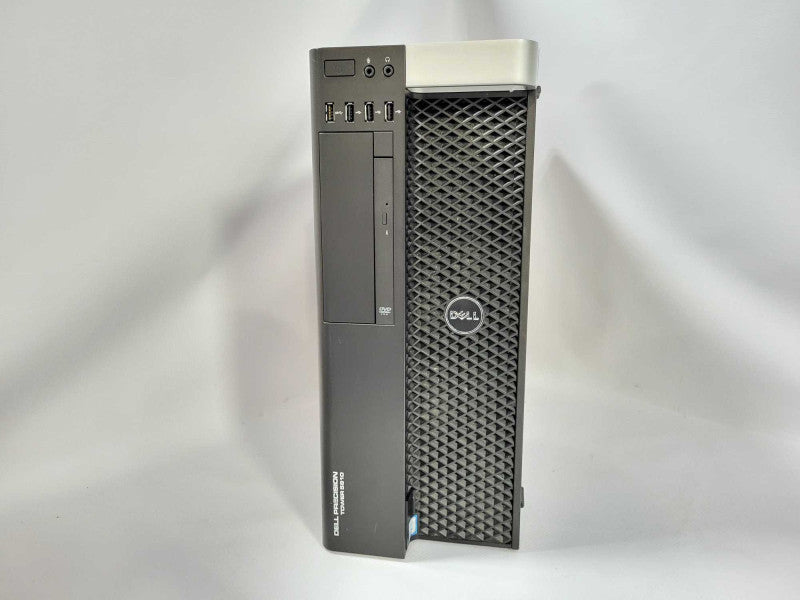 Dell Precision T5810 Xeon E5-1630 v3 3.7GHz 16GB DDR4 2x HDD Trays K2200 GPU $