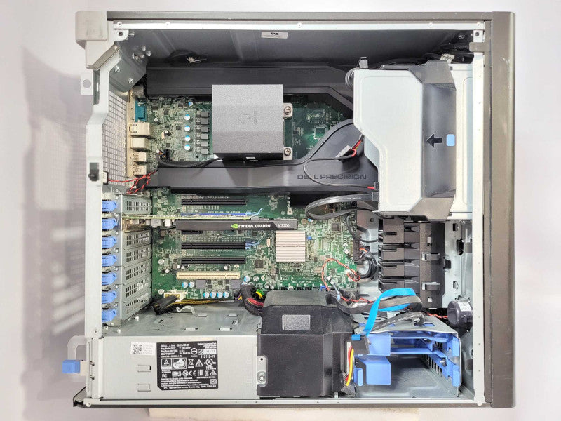 Dell Precision T5810 Xeon E5-1630 v3 3.7GHz 16GB DDR4 2x HDD Trays K2200 GPU $