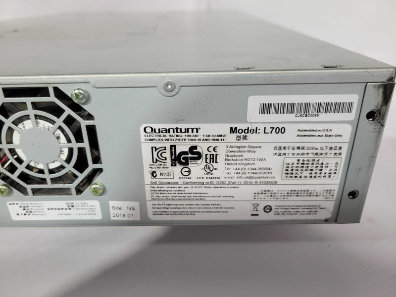 Quantum L700 Superloader 3 LTO-6 Tape Autoloader !