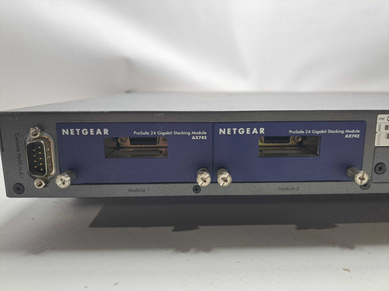 Netgear ProSafe GSM7352S V2 48 Port Gigabit Switch w/ 10G SFP UpLink *PARTS* )