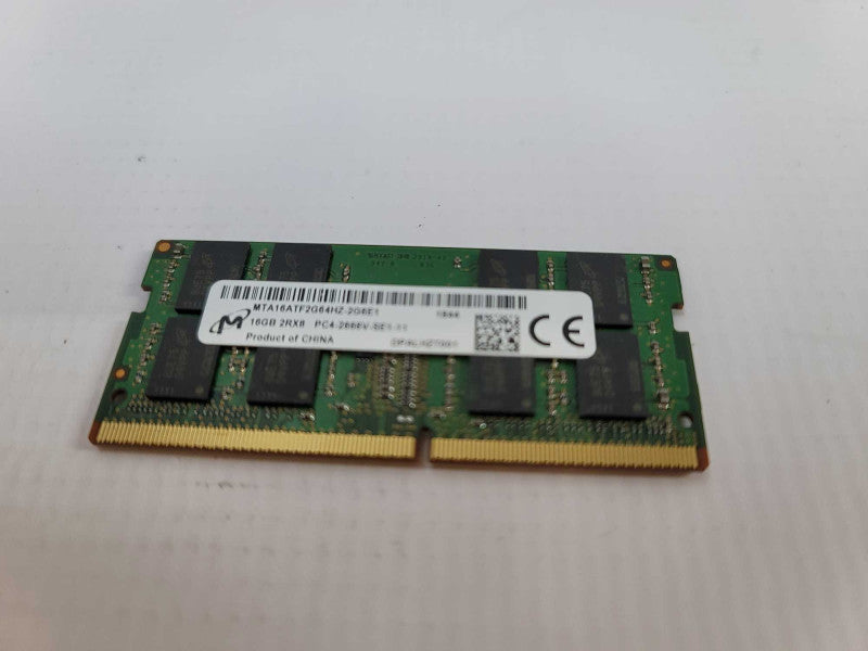 16GB Micron SODIMM DDR4 2Rx8 PC4-2666V Laptop RAM QÎ²