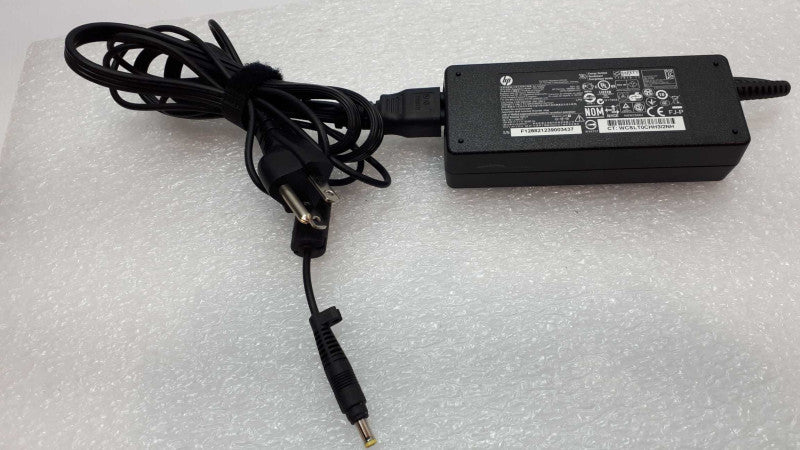 Genuine Original HP 65W 19.5V 3.3A Round Yellow Thin Tip Power adaptor Q&