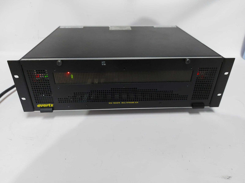 Evertz 7800FR Multiframe / 2x PSU / 4x modules / read below #