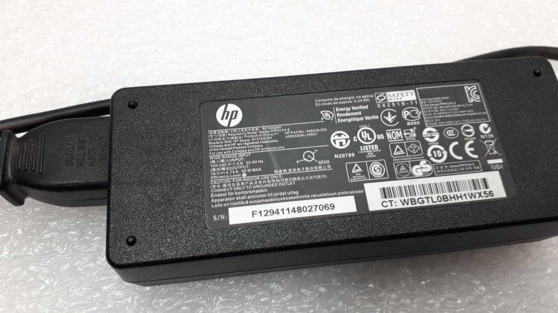 Genuine Original HP 90W 19V 4.74A Yellow/black Fat Tip Power adaptor Q&
